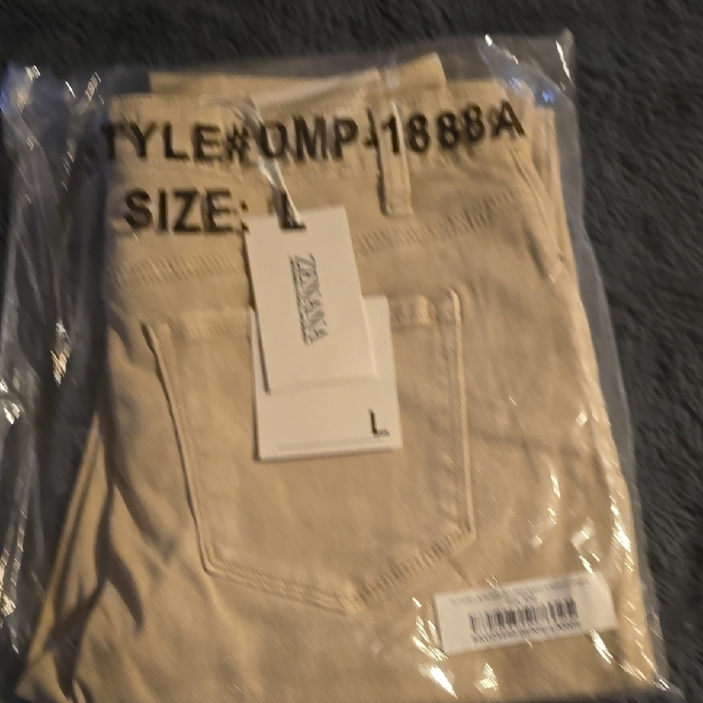 ZANZEA Acid Washed Tan Jeans